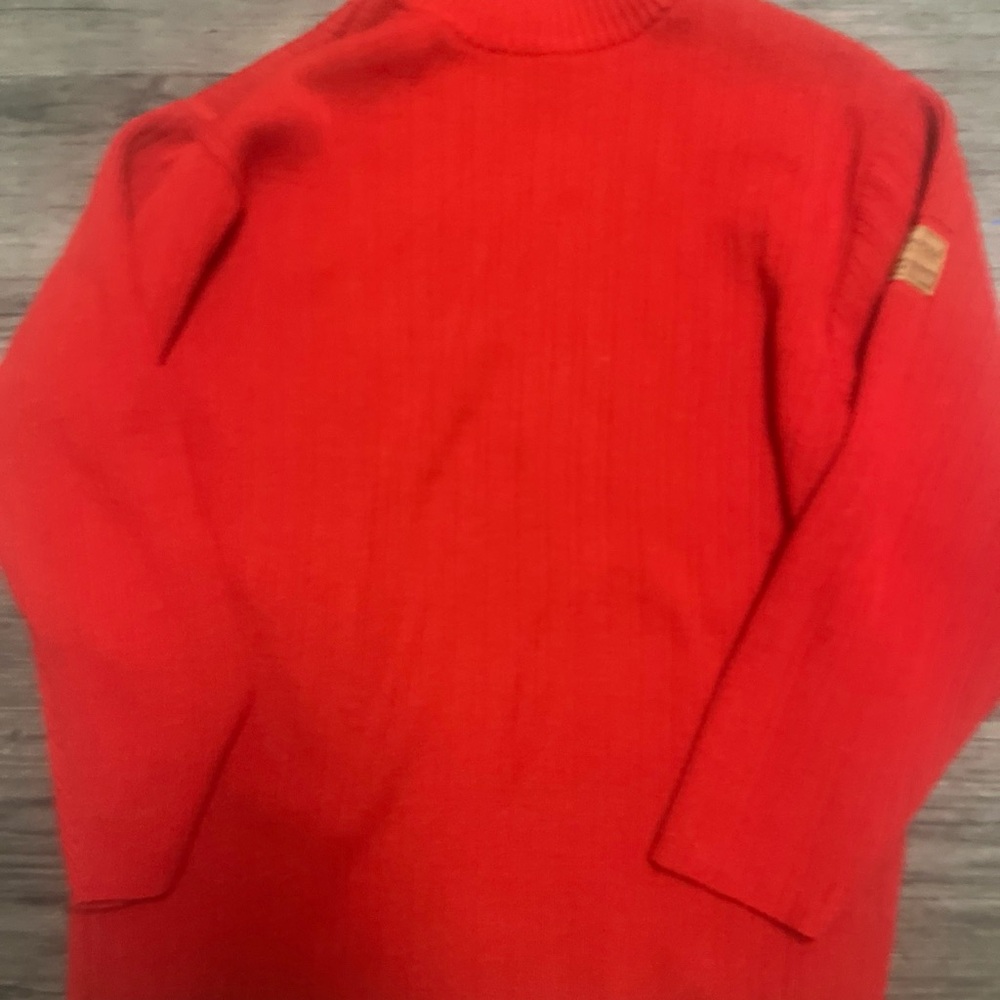 South Pole Men's Bold Red Crewneck Sweater